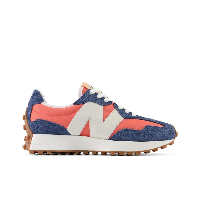 New Balance 327 Vintage Indigo Gulf Red Women's-1