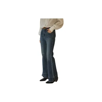 SOLIGHTER Jeans Women's Vintage Medium Blue