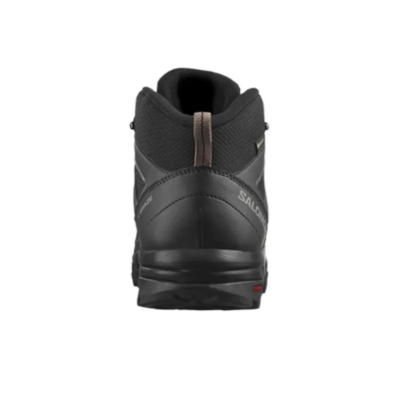 SALOMON X Braze MID GTX Wear resistant And Waterproof Mid Top Trekking Shoes Men's Black-2