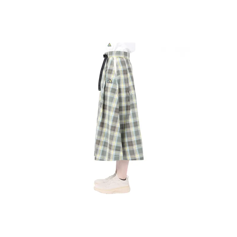 New Balance Casual Long Skirts Women's Green-4