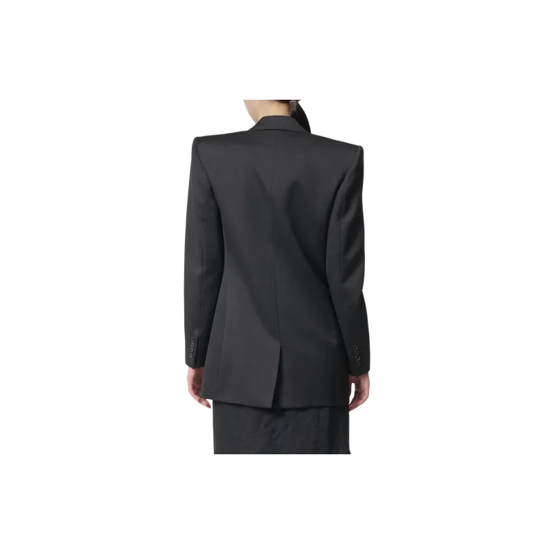 SAINT LAURENT Double breasted Wool Blazer-4