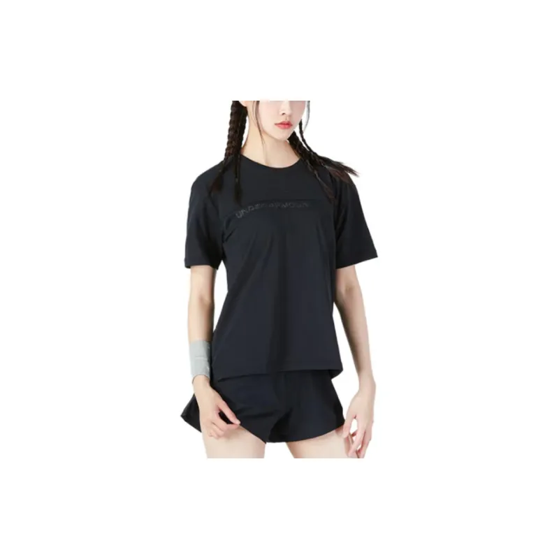 Under Armour T Shirt Women's Black-1
