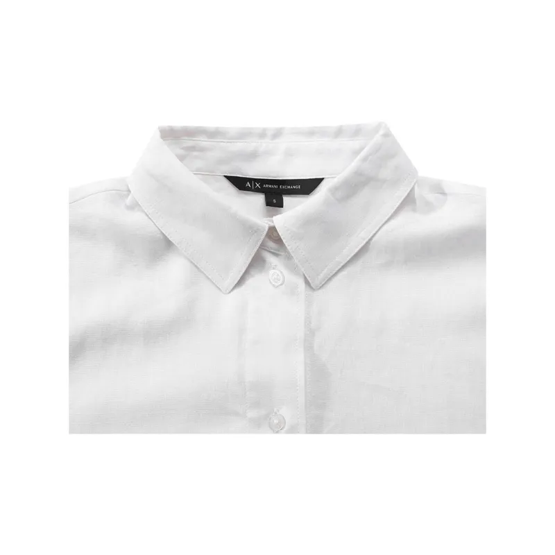 ARMANI EXCHANGEAE FW24 Shirt Women's White-2