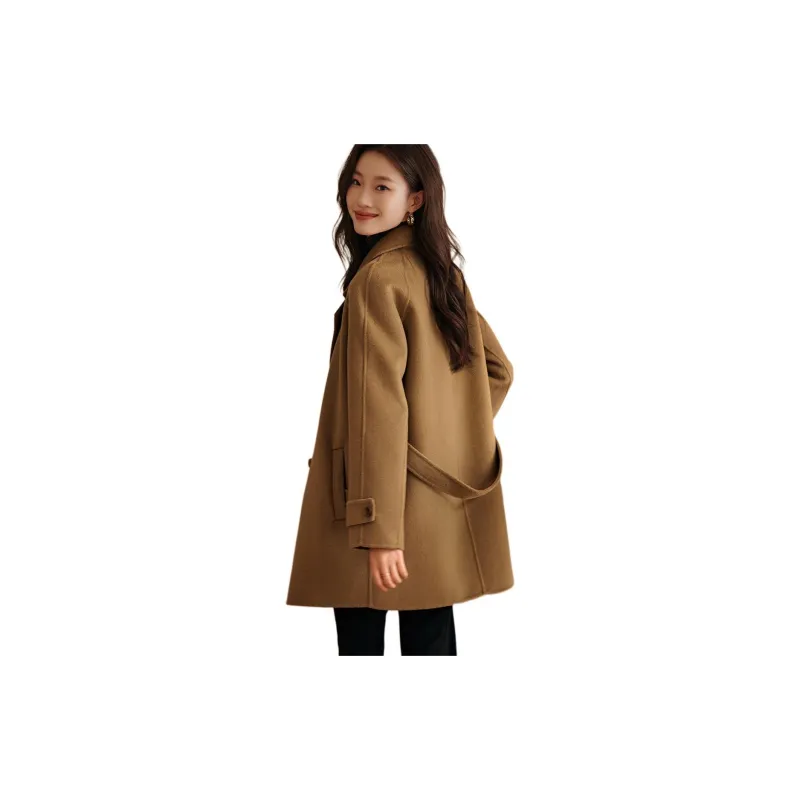 Mo Han Yi Mei Coat Women's Cool Camel-1