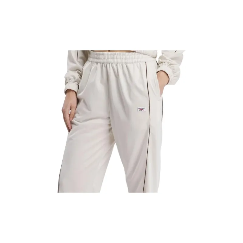 Reebok Classics Knitted Sports Pants Women's Bone White-1