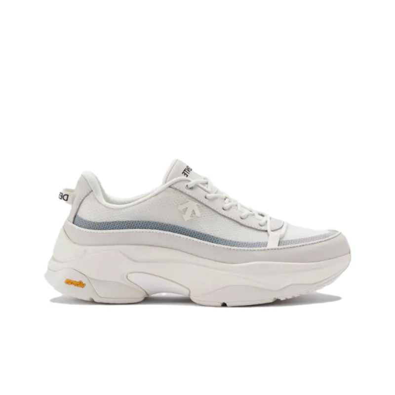 DESCENTE Dualis Anti Slip Wear Resistant Low Top Casual Shoes Unisex White-1