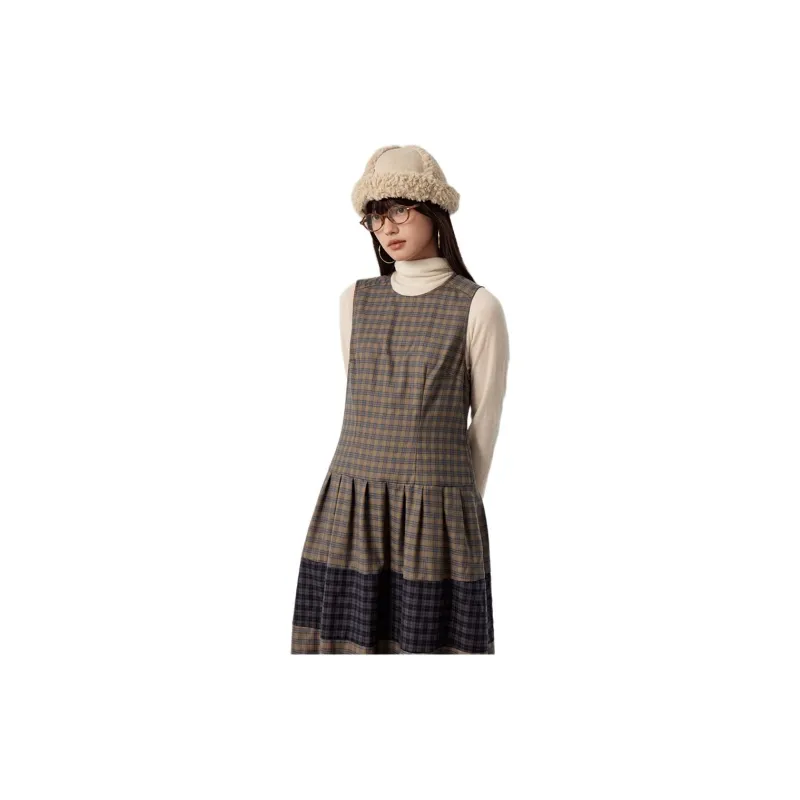 Omont Sleeveless Dresses Women's-10