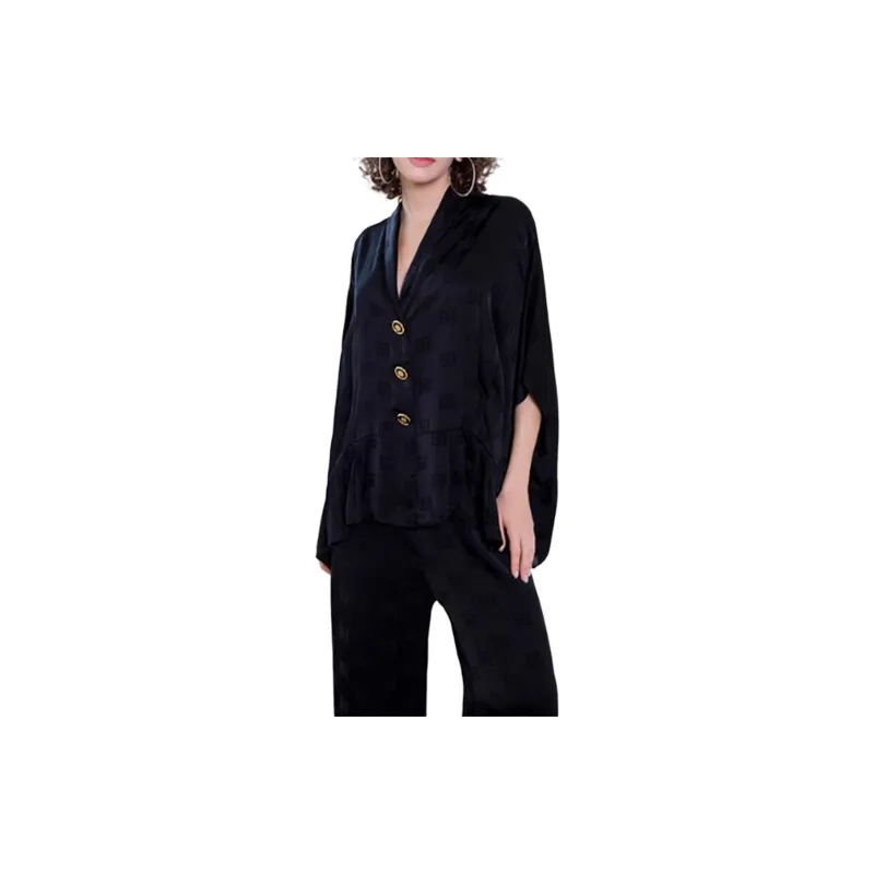 BESIONIA T Shirts Women's Black-2