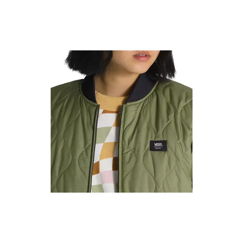 Vans Pickett Bomber Jacket Women's Green-5