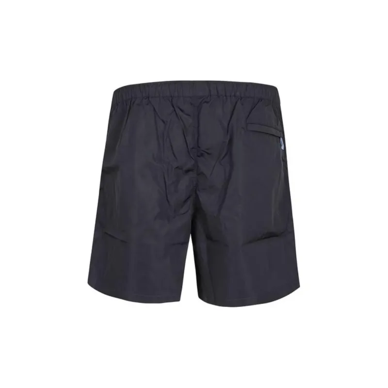 Valentino Stud Detailed Contrasting Trim Swim Shorts-1