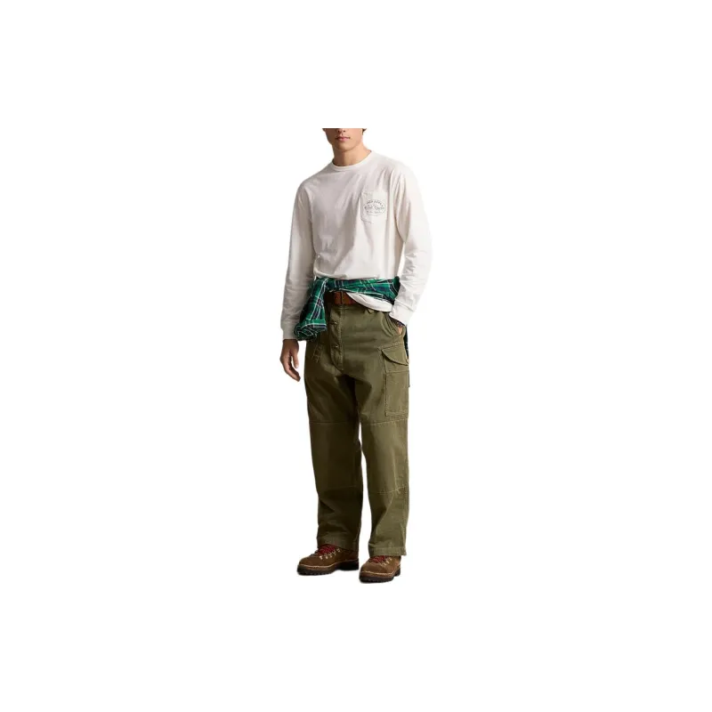 Polo Ralph Lauren FW24 T-Shirt Men's Nivis Island Ecru-1