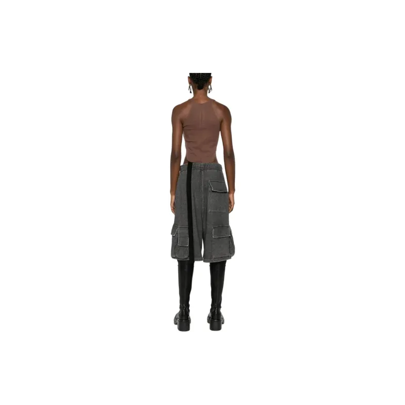 Rick Owens DRKSHDW Basic Tank Cropped Top-2