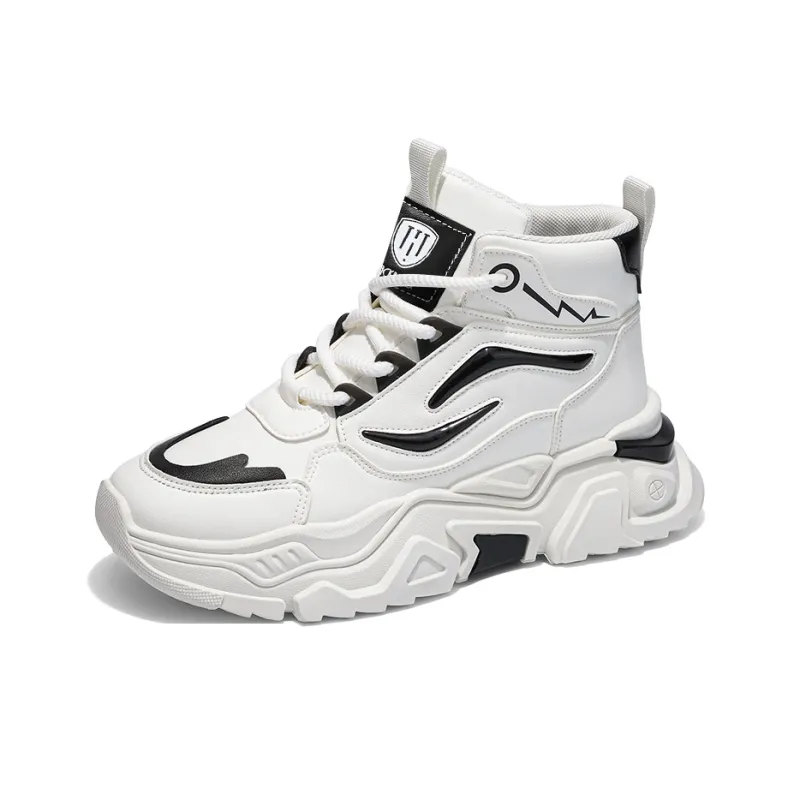 HACKBUTEER Limited Box High Top Chunky Sneakers Men's-23