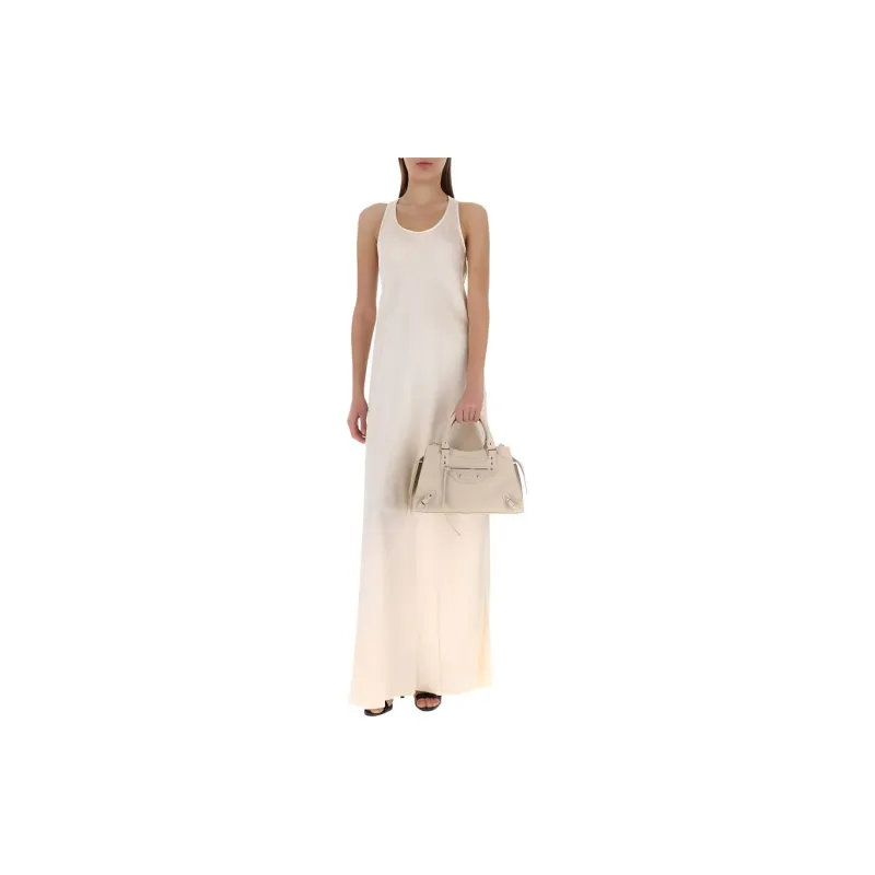 Balenciaga Logo print Racerback Gown-2