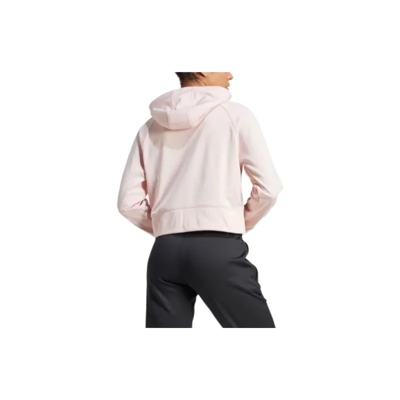 Adidas Free Shipping With AdiClub Aeroready Game And Go Full Zip Hooded Fleece Jacket-2