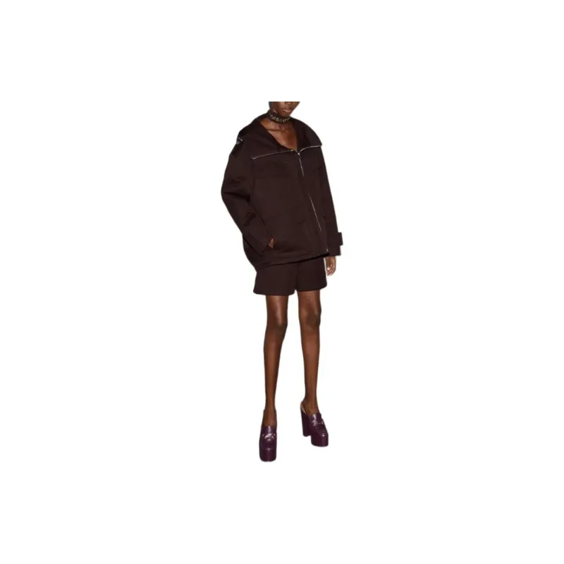 GUCCI Casual Shorts Women's Dark Purple-1