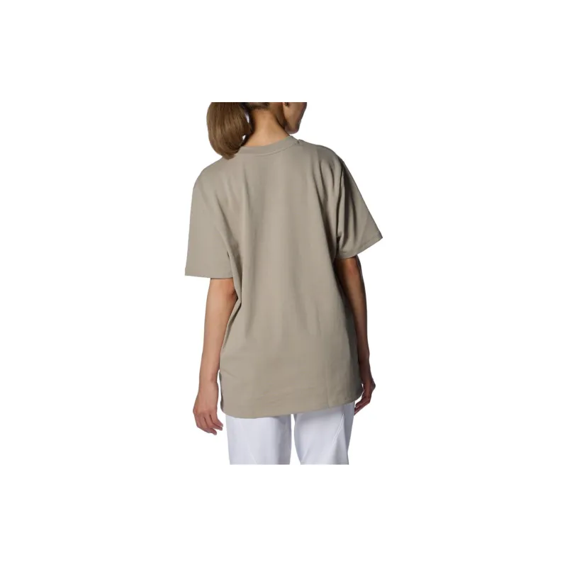 Under Armour Drop Shoulder Sleeve T Shirt Women's Khaki-3