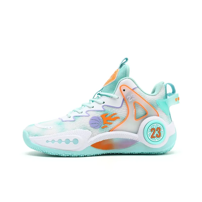 MUSHILANDI Shock Absorbers Rebound Mid Top Basketball Shoes Unisex-9