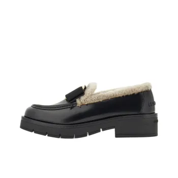 FERRAGAMO Vara Loafers Women's Black