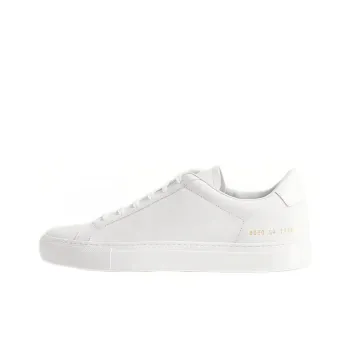 COMMON PROJECTS Low Top Skateboard Shoes Men's White
