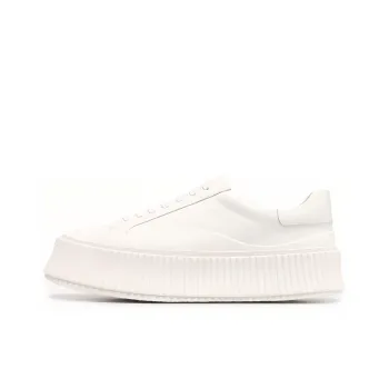 JIL SANDER Ribbed-sole Low-top Sneakers