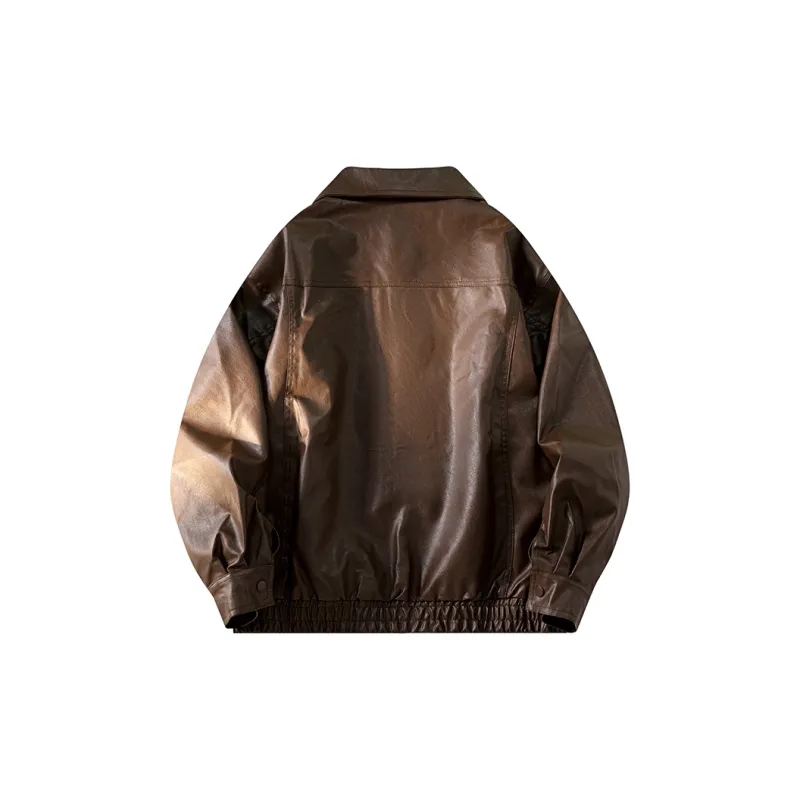 RED DRAGONFLY Leather Jacket Unisex-3