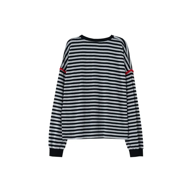 SOON FLOWER Knitwear Women's Black White-1