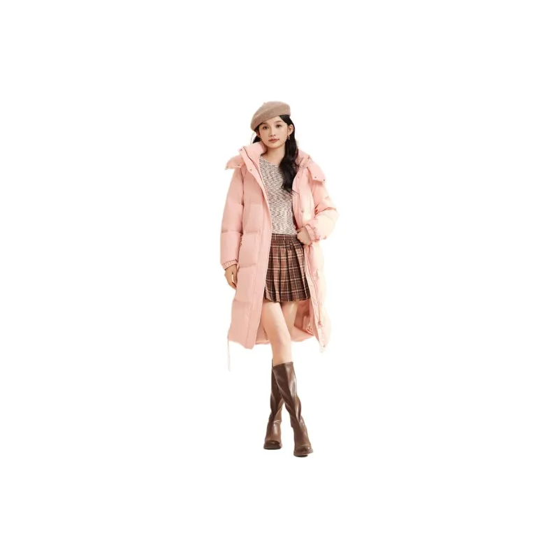 Love To Serve Down Jacket Women's Pink-1