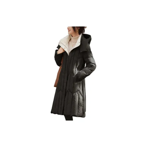 Mo Han Yi Mei Down Jackets Women's Black