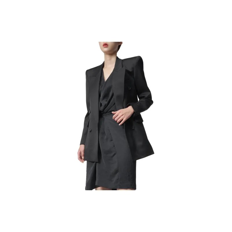 SAINT LAURENT Double breasted Wool Blazer-3