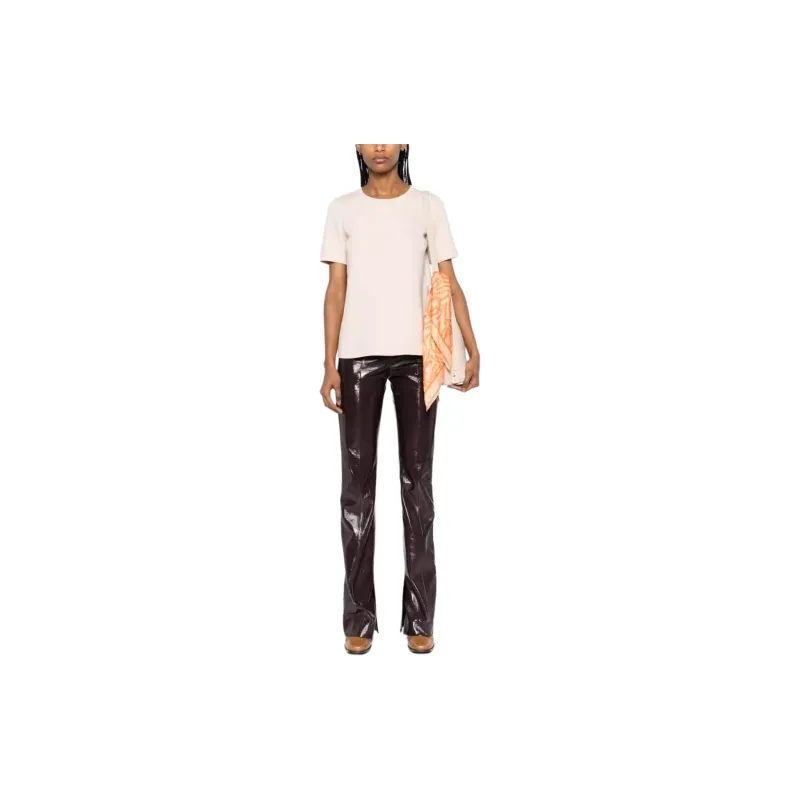 'S MAX MARA Embroidered-logo T-shirt-1