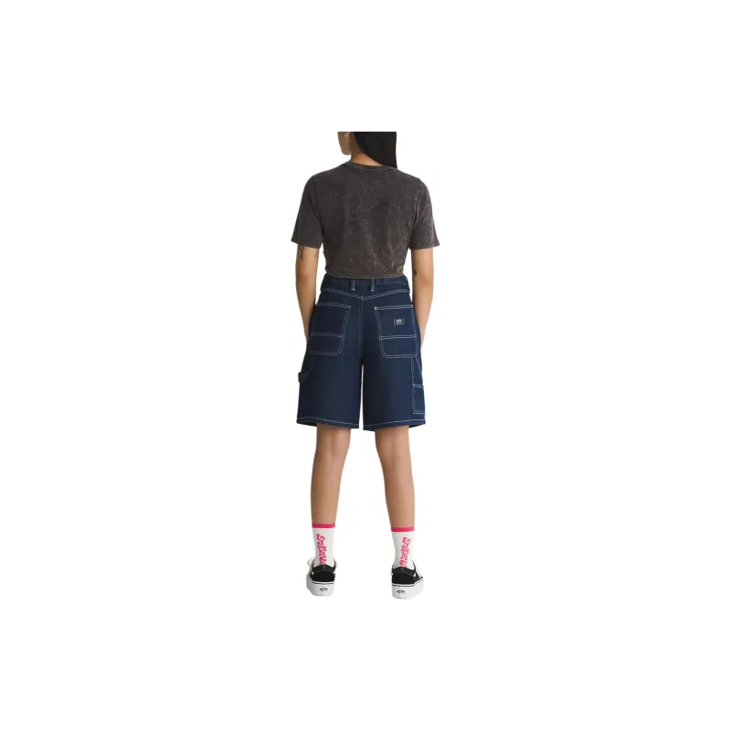 Vans Denim Shorts Women's Denim Blue-3