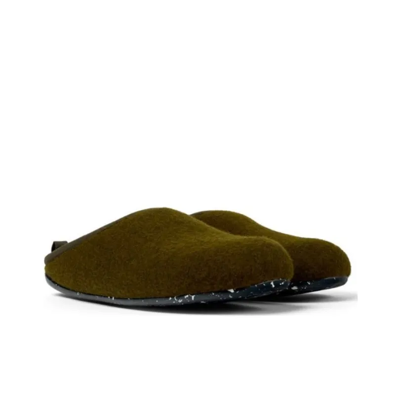CAMPER Rubber Sole Abrasion Resistant Wrap toe Slippers Men's Green-2