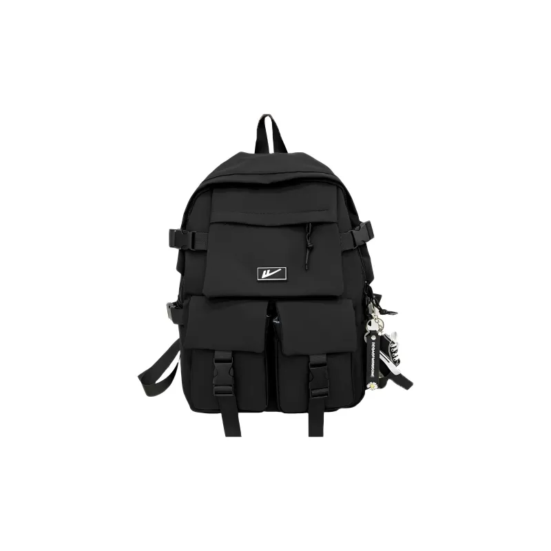 Warrior Oxford Backpack Large Size Unisex Black-0