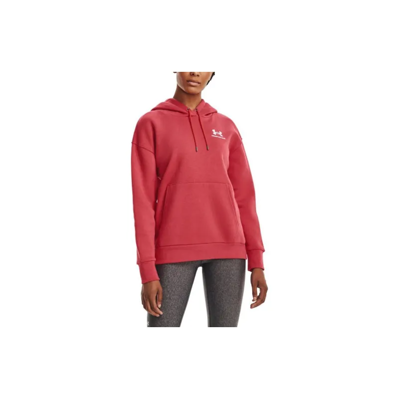 Under Armour Essential Sweatshirts Women's Red-2