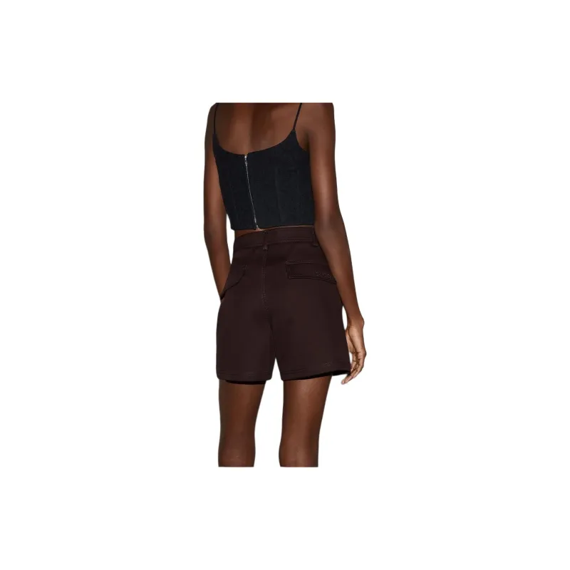 GUCCI Casual Shorts Women's Dark Purple-4