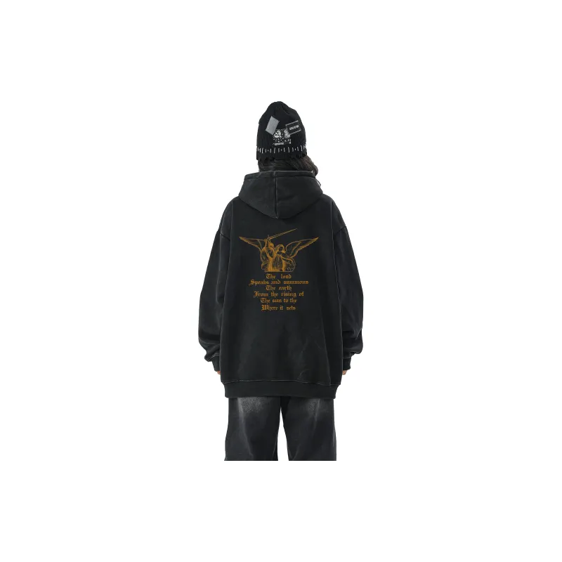 FAKE VINTAGE Sweatshirt Unisex Black-2