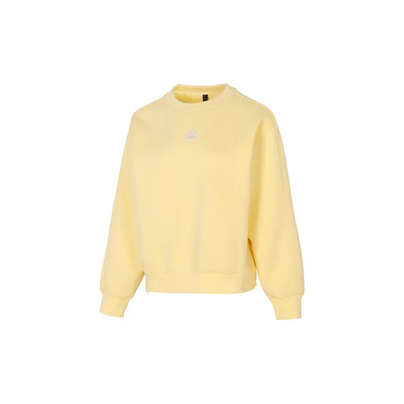 Adidas Sweatshirt Women's Yellow-2