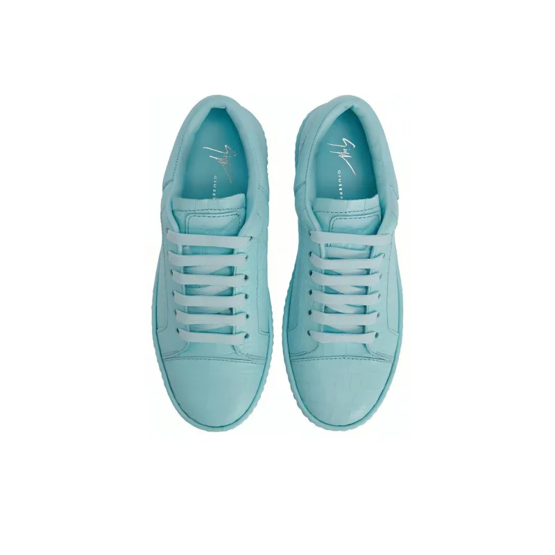 Giuseppe Zanotti Gz city Crocodile effect Leather Sneakers Women's-3