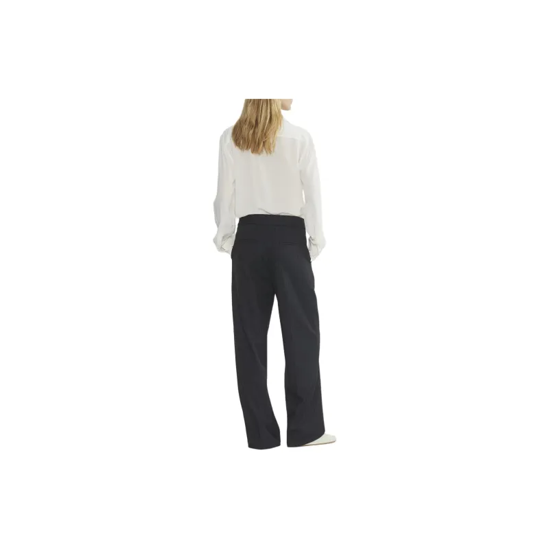 ARITZIA Wilfred Limitless Pant Casual Pants Women's DkNtNvy Grey Pnstrp/Deep Blue Gray-3