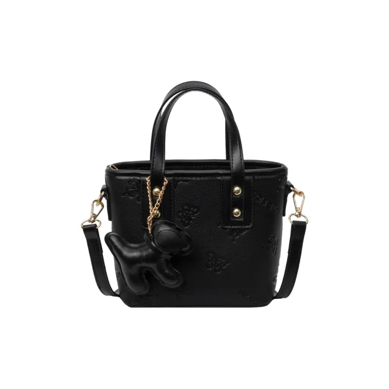 HCXK PU Crossbody Bag Regular Women's Ecru/Black/Blue/Pink-7