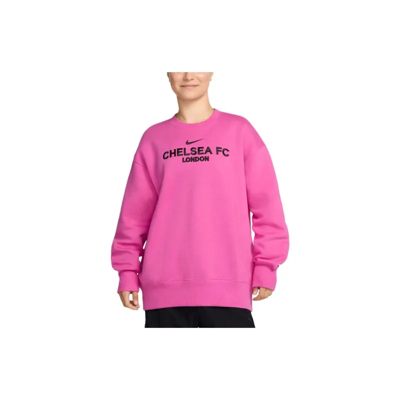Nike Chelsea FC Phoenix Fleece Third Sweatshirt Women's Pink-1