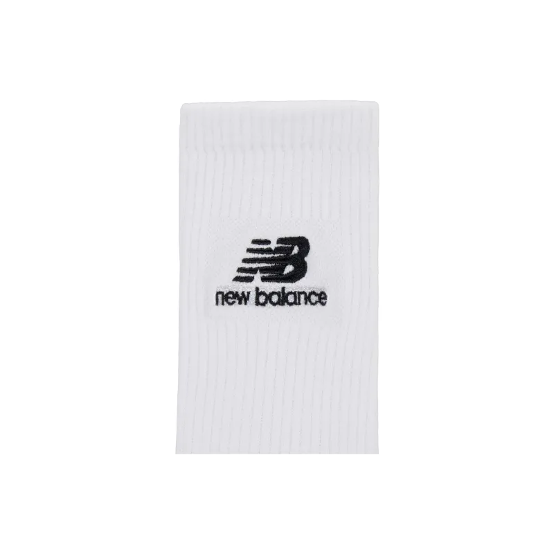 New Balance Mid Calf Socks Unisex 1 Pack White-2