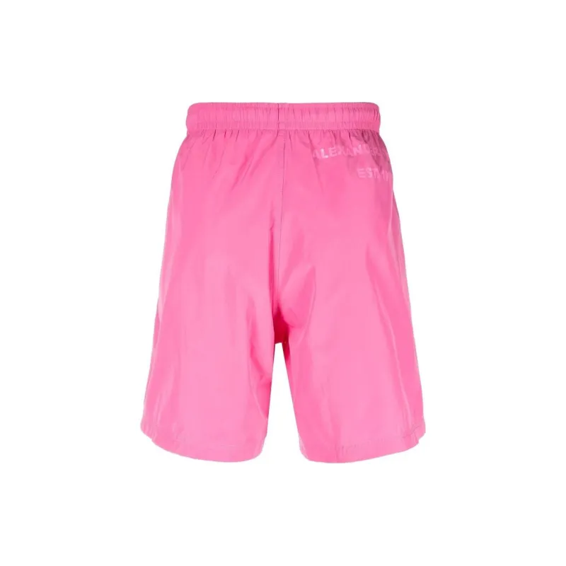 Alexander McQueen Graffiti Logo Swim Shorts-1