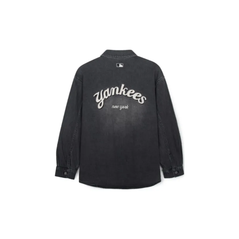 MLB New York Yankees Shirt Unisex Black Gray Color-1