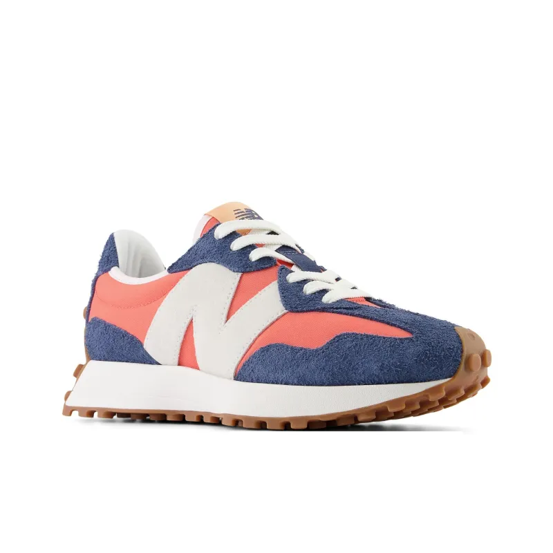 New Balance 327 Vintage Indigo Gulf Red Women's-2