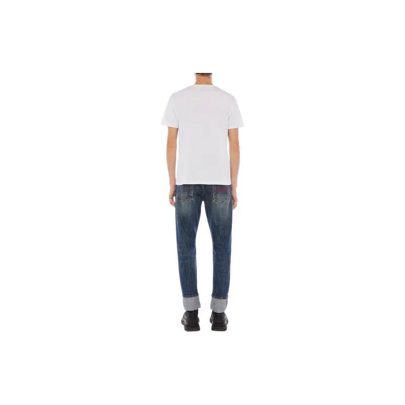 Alexander McQueen T Shirts Men White-3
