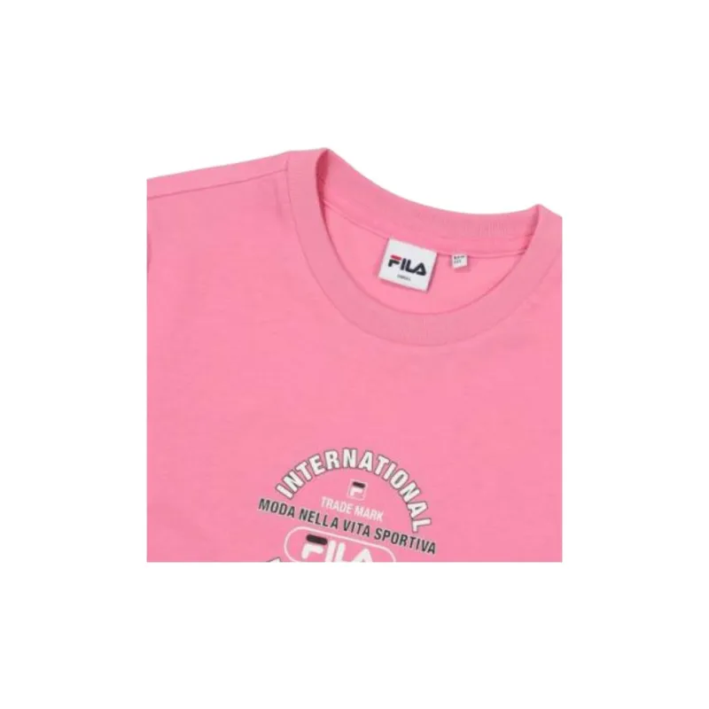 FILA T Shirts Women's Pink-2