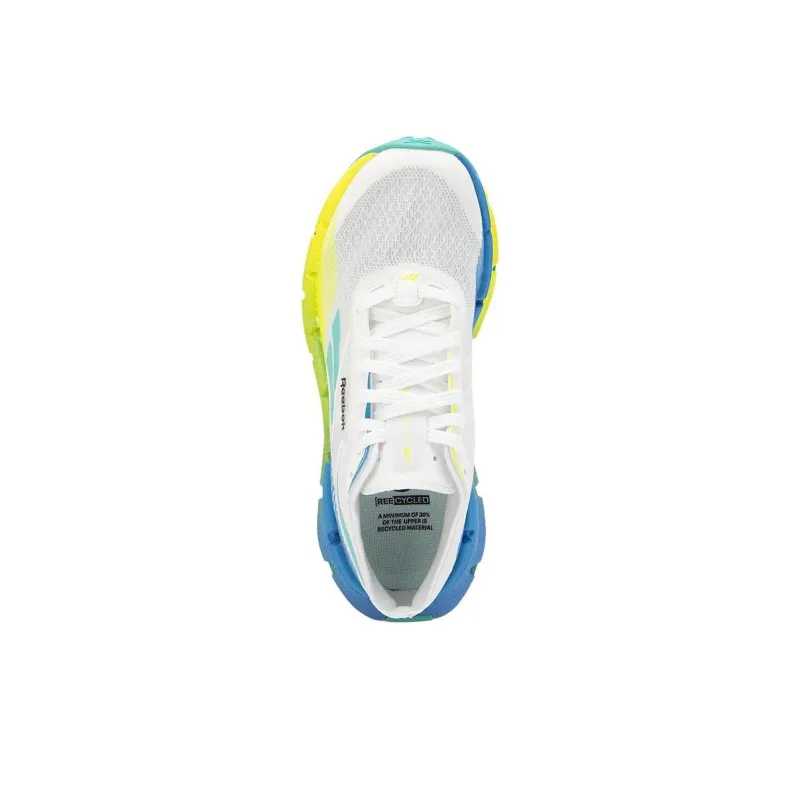 Reebok FloatZig X1 'White Digital Lime Blue'-3
