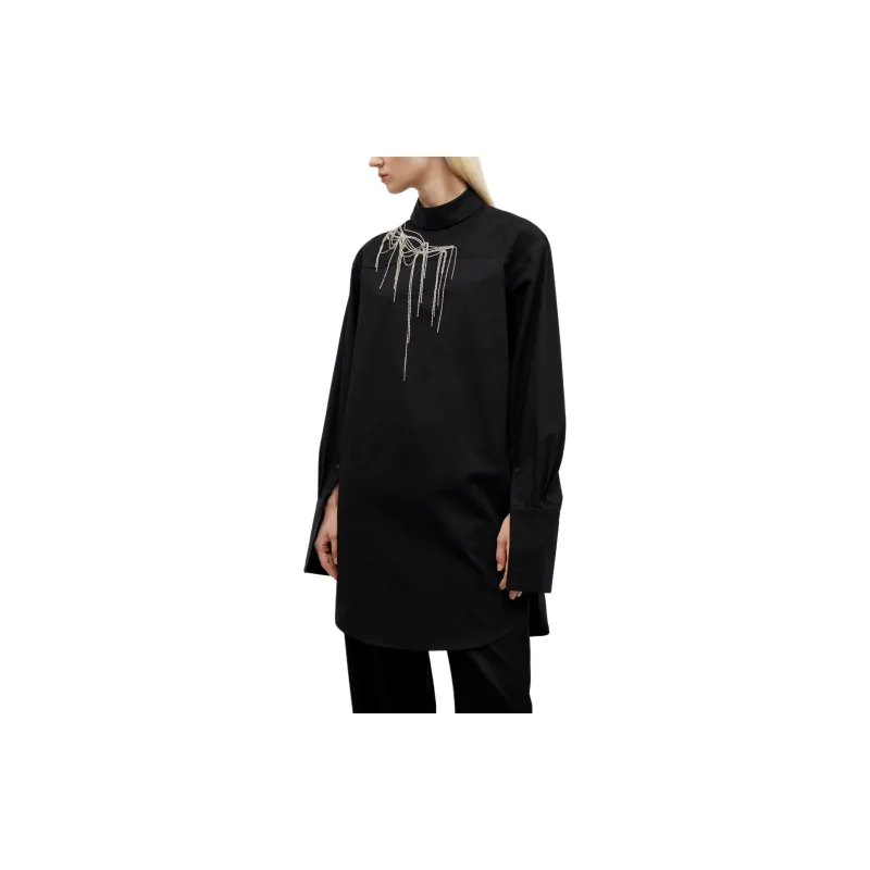 DRIES VAN NOTEN FW24 Shirt Women's Black-2